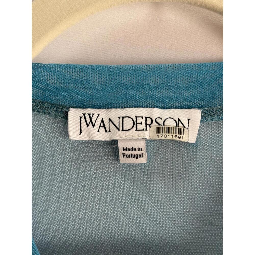 JW Anderson Cat Graphic Multicolor Mesh Top Size S with Fabric Pull - Picture 6 of 10